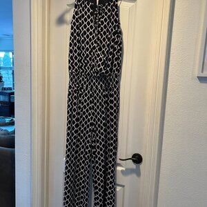 INC Jumpsuit Geometric Petite Small